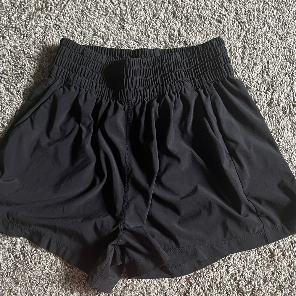 Vuori Women's Black Athletic Shorts